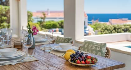 Schöne Meerblick-Villa in Binibeca