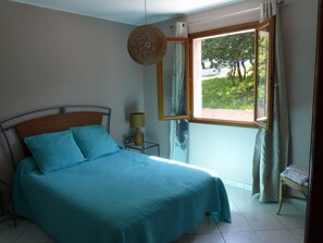 2 bedrooms, iron/ironing board, travel crib, free WiFi