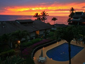 Pool - Oceanview condo with 3 bedrooms, 3 1/2 baths and AC throughout (Koloa)