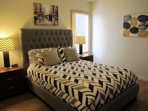 2 bedrooms, iron/ironing board, travel cot, WiFi