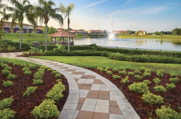 Enceinte de l’hébergement