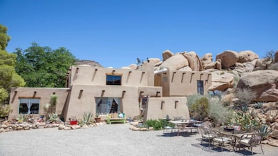 Boulders Outside. Bolder Inside.