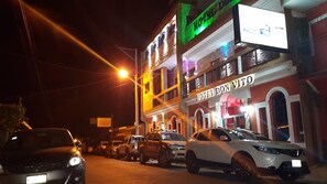 Façade de l’hébergement