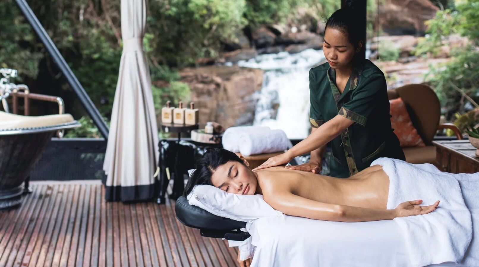 Body treatments, body wraps, body scrubs, facials