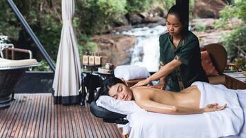 Body treatments, body wraps, body scrubs, facials