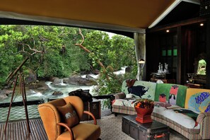 Tente (Waterfall) | Terrasse/patio