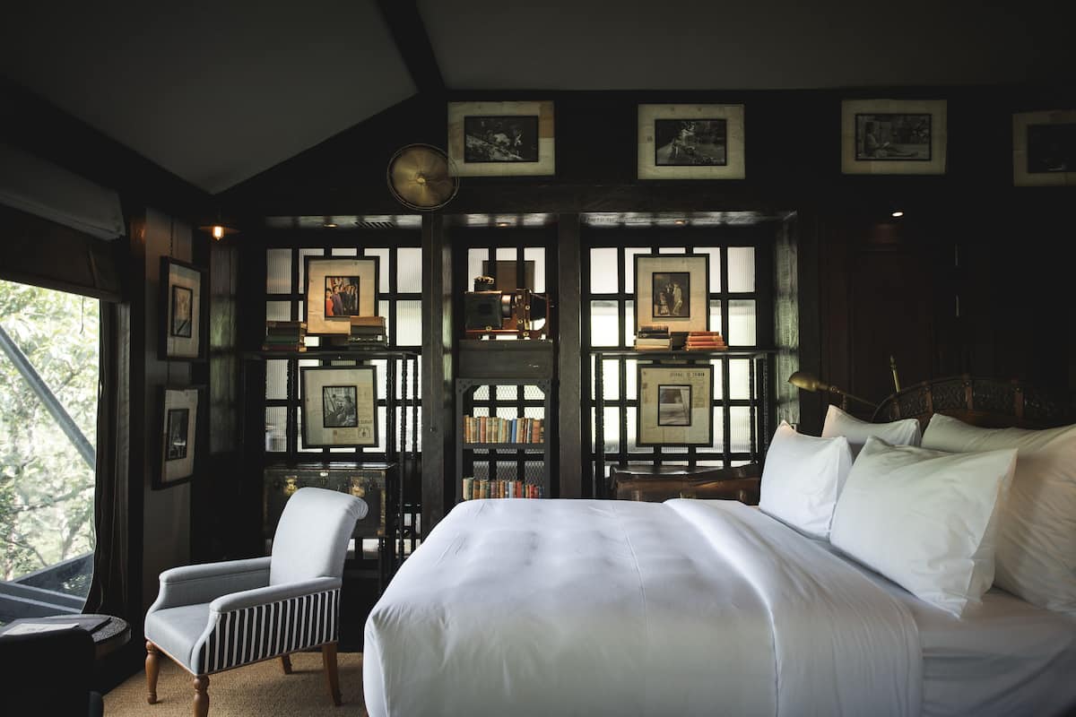 Minibar, värdeförvaringsskåp på rummet och individuell inredning