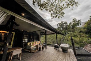 Zelt, 2 Schlafzimmer | Terrasse/Patio