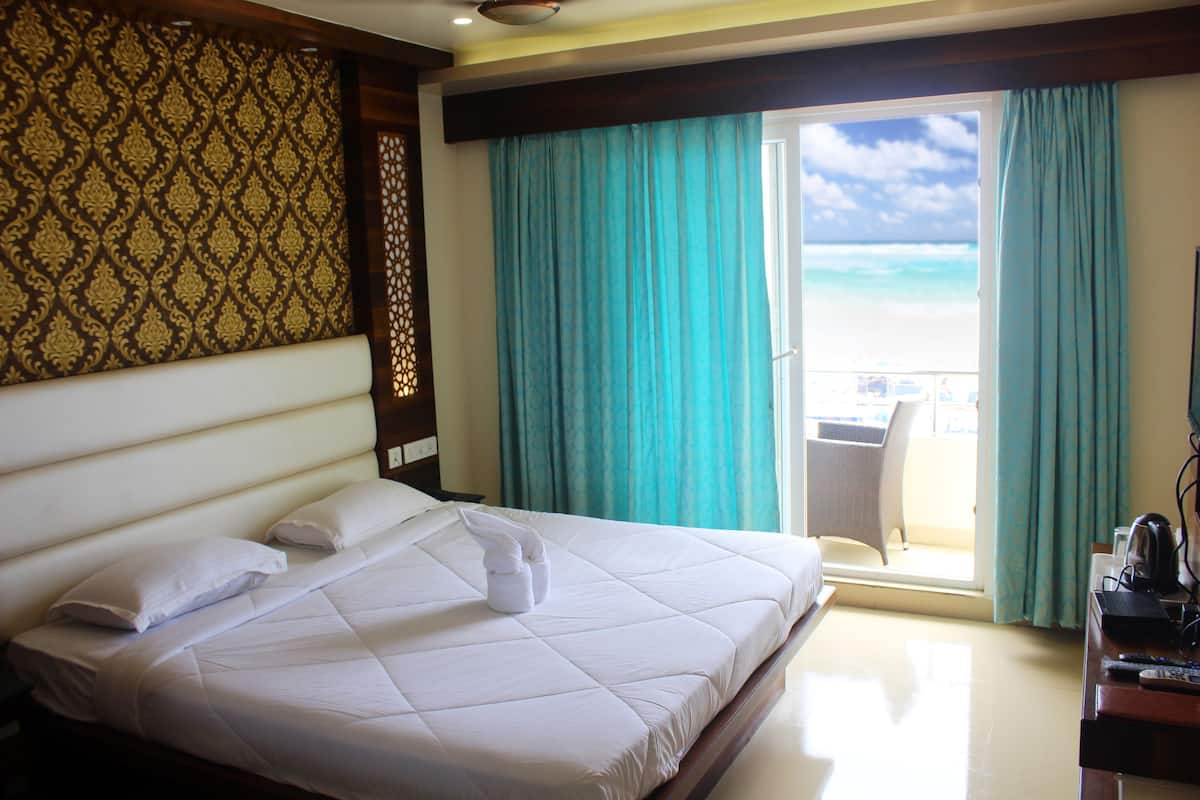 Habitación doble Deluxe, 1 cama King size, con acceso para personas discapacitadas, vista al mar | Interior