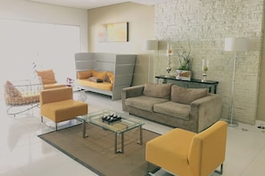 Sitzecke in der Lobby