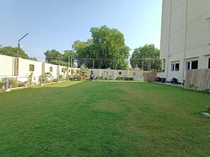 Blick auf den Garten