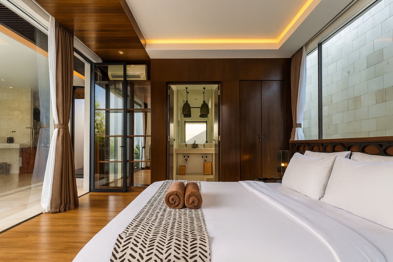 Villa | 1 bedroom, in-room safe, desk, blackout drapes