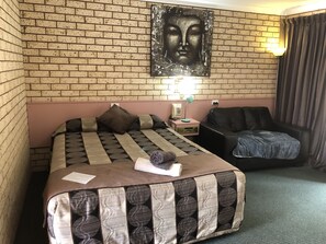 行政双人房 | 遮光窗帘、隔音、熨斗/熨板、免费 WiFi