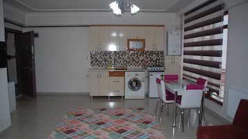 Fridge, oven, stovetop, rice cooker