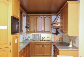 Fridge, microwave, oven, dishwasher - Apartment Röhrer (Obertrubach)