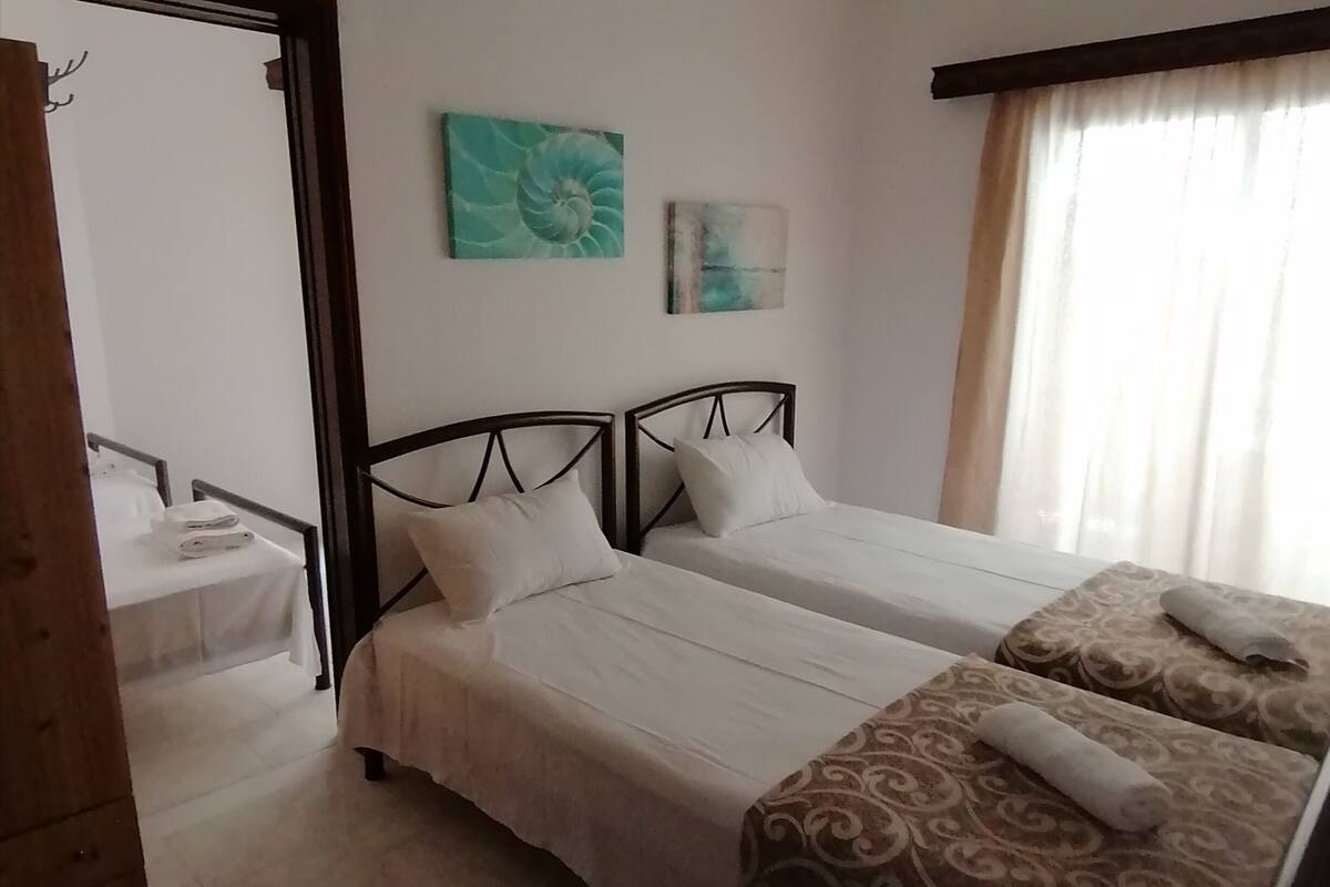 Apartment, 2 Bedrooms | Soundproofing, iron/ironing board (on request), free WiFi, bed sheets