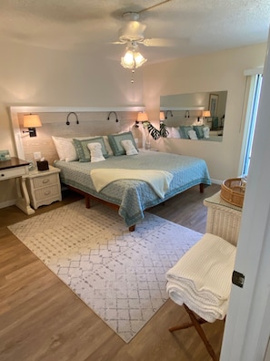 2 bedrooms, desk, iron/ironing board, free WiFi