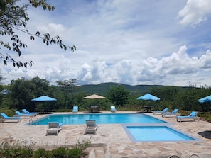 Outdoor pool - ELangata Olerai Luxury Camp (Maasai Mara)