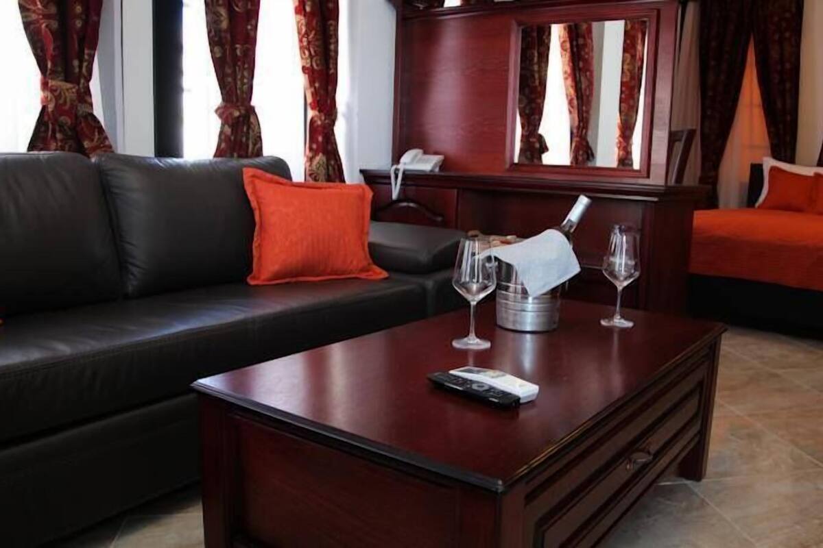 Iron/ironing board (on request), free cots/infant beds, free WiFi
