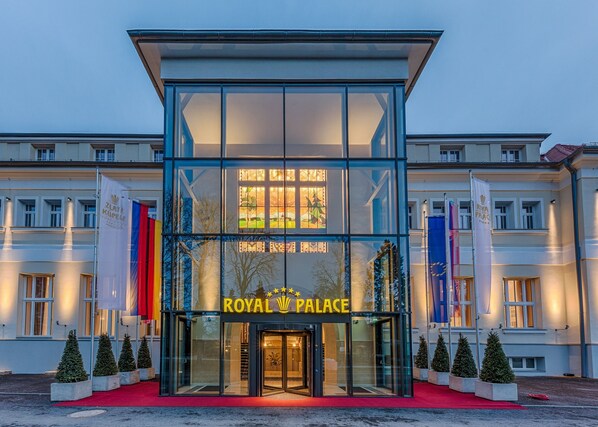 Property entrance - Royal Palace (Turcianske Teplice)
