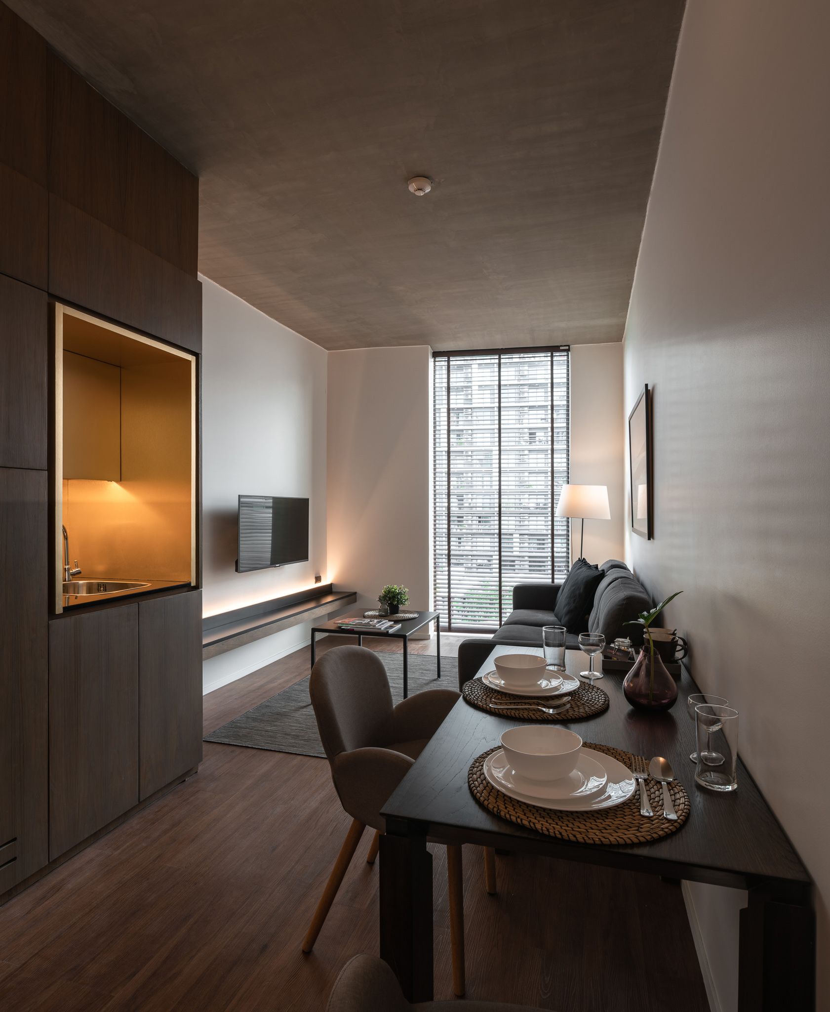 suite | in-room safe, desk, blackout curtains, soundproofing