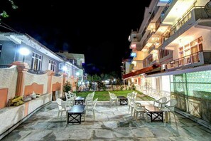 Front of property – evening/night