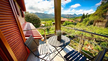 Maison, 1 chambre | Vue depuis le balcon