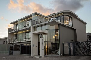Fassade der Unterkunft