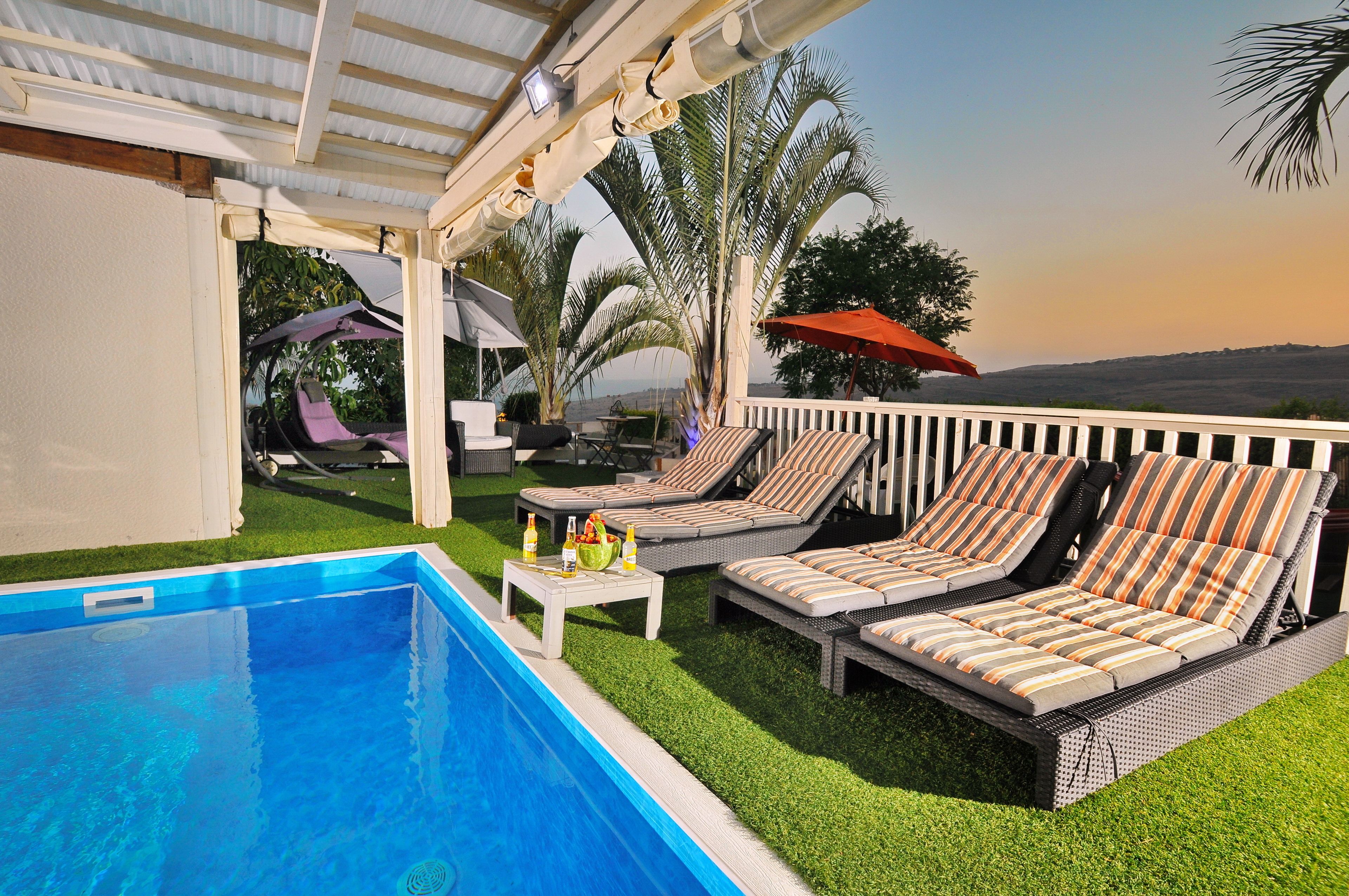 Indoor pool, outdoor pool