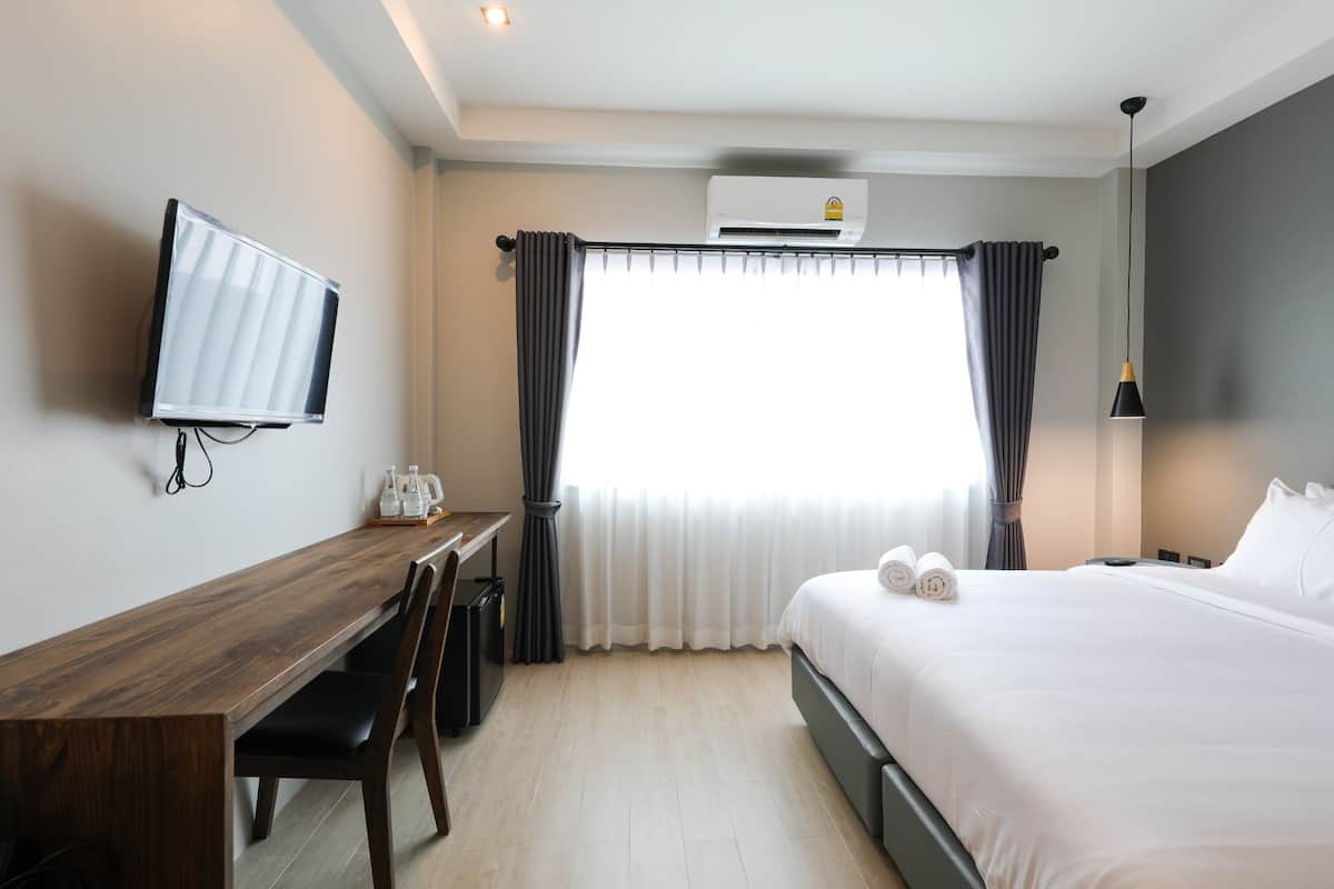 Habitación doble estándar, para no fumadores | Cortinas blackout y wifi gratis
