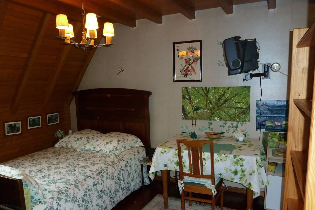 Doppelzimmer, Gemeinschaftsbad | Individuell eingerichtet, Bügeleisen/Bügelbrett, kostenloses WLAN