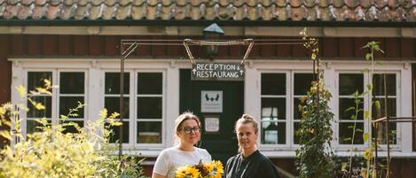 Fachada de la propiedad