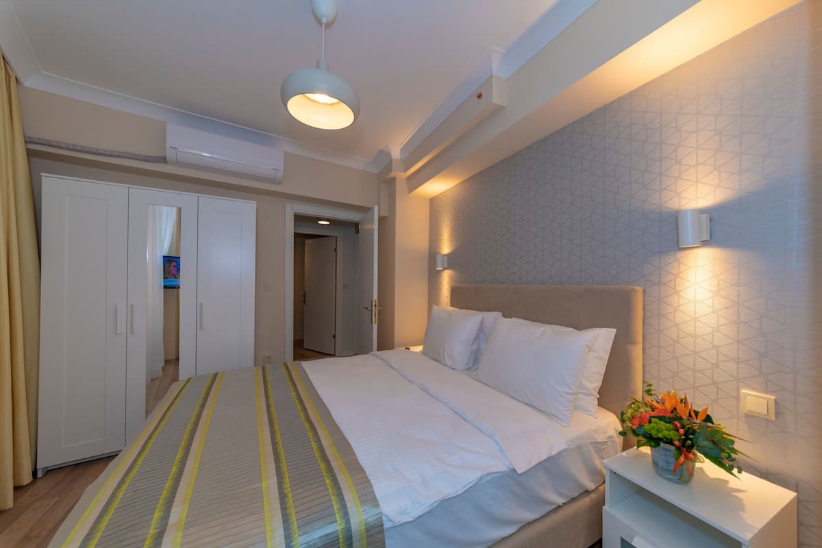 Suite familiare | 2 camere, biancheria in cotone egiziano