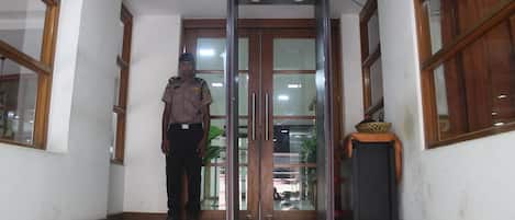 Entrada de la propiedad