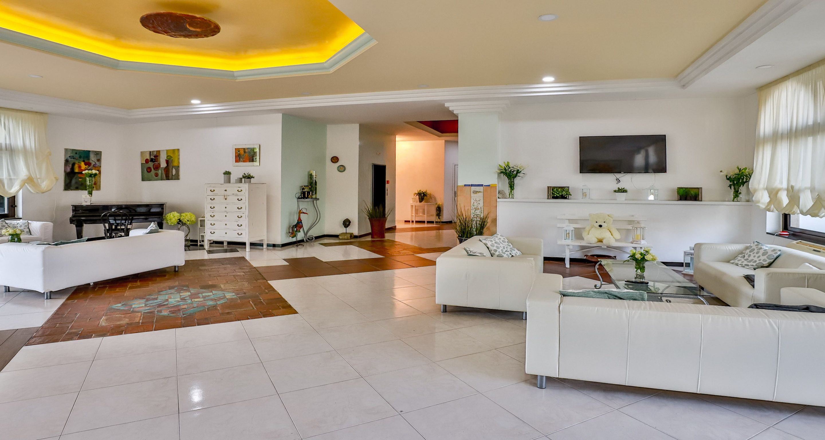 Lobby sitting area
