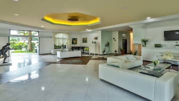 Lobby sitting area