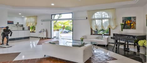 Lobby sitting area