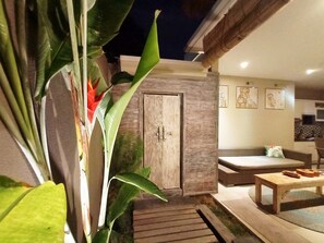 Standard Villa, 2 Bedrooms, Garden View | Living area | LED TV, MP3 dock - The 88 Bali Private Villas (Kerobokan)