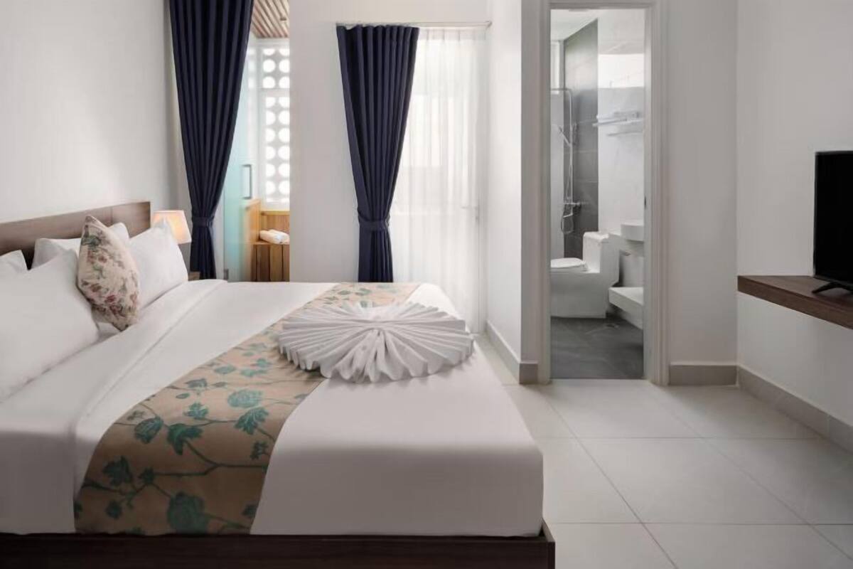 2 habitaciones, ropa de cama de alta calidad y camas con pillow-top