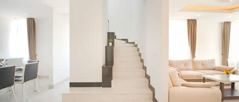 Penthouse, 4 Schlafzimmer | Wohnzimmer