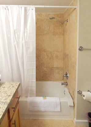 Condo, 1 Queen Bed with Sofa bed, Non Smoking | Bathroom shower - Fabulous Pristine Park Side Townhome (Dallas)