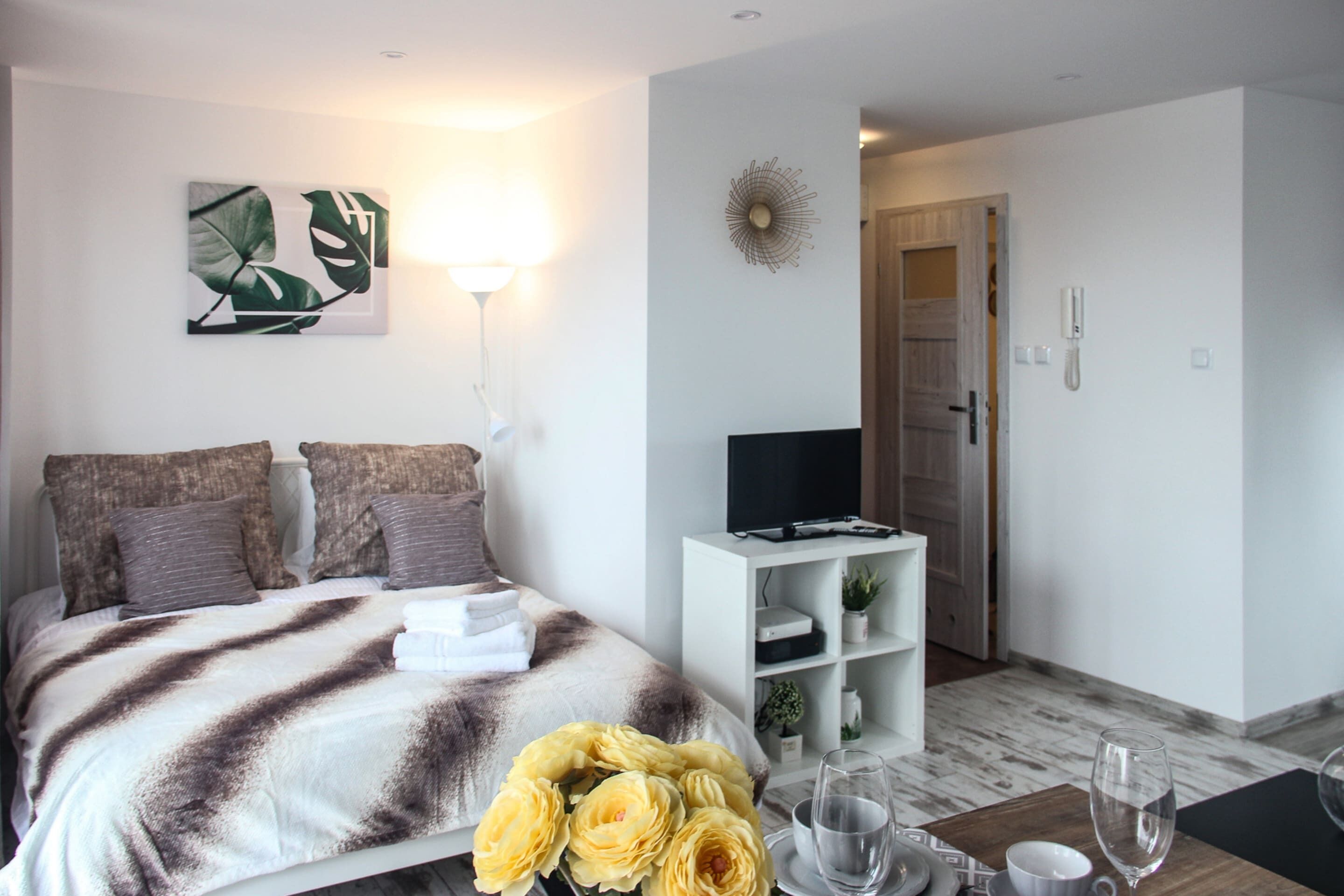 Comfort Apartment, 1 Double Bed with Sofa bed, Non Smoking, City View | Individually decorated, individually furnished, iron/ironing board