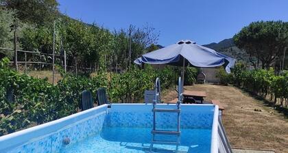 Rustico for 5 people with large garden and children's pool.