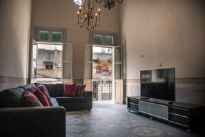 Apartment, 2 Bedrooms, Sea View | Living room | LCD TV - Exceptional Apartment with Sea View (Jounieh)