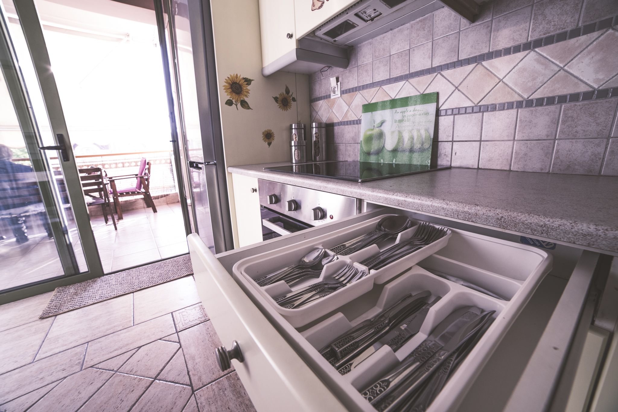 Apartment, 2 Bedrooms | Private kitchen | Full-size fridge, microwave, oven, stovetop