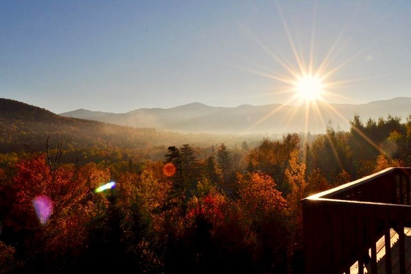 The stunning view of one of the scenic resorts in the US.