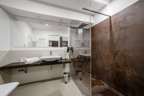 Junior Suite | Bathroom - Riviera Luxury Suites B&B (Naples)