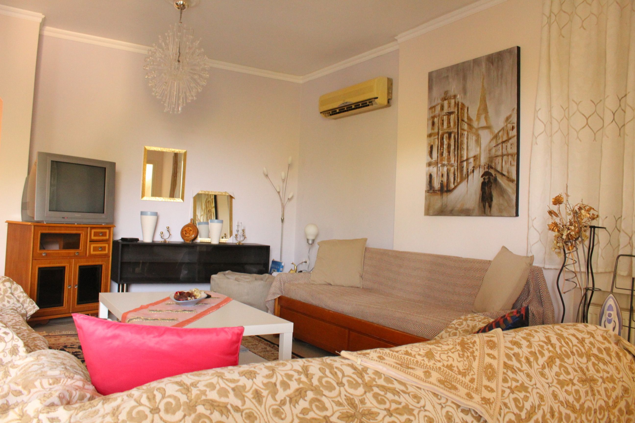 apartment, 2 bedrooms | living area | tv