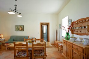 Apartment, 2 Bedrooms | Living area - La Collina degli Ulivi - Casa Limoni 1 (Patti)