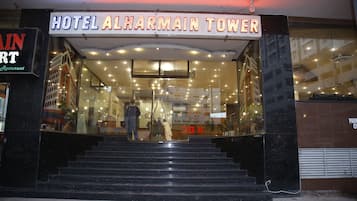 Majoituspaikan julkisivu